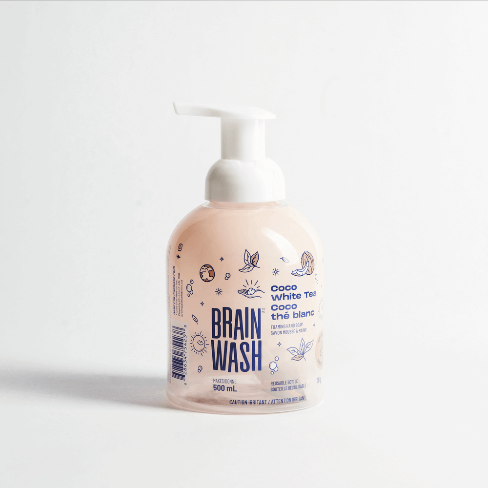 Foaming Hand Soap - Coco White Tea｜Brain Wash