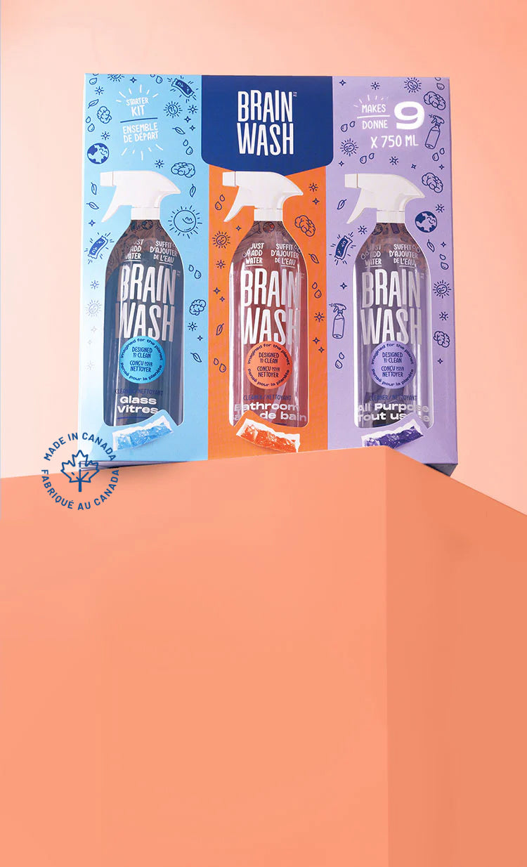 Eco-Friendly Cleaning Products & Refill Capsules｜Brain Wash