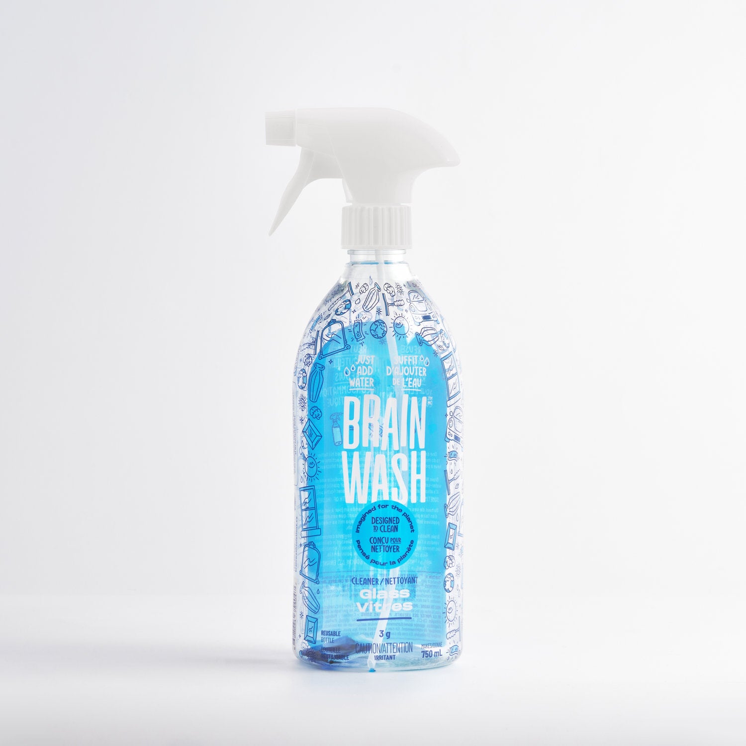 Glass Cleaner｜Eco Friendly Cleaning Products｜Brain Wash